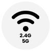 Dual-Band Support Icon